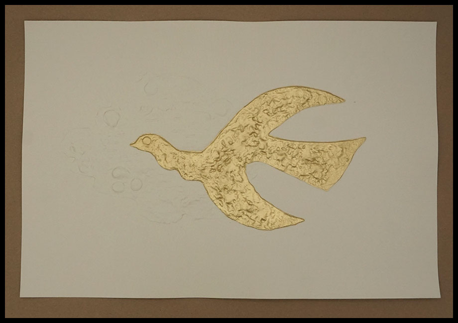 Georges Braque,Lithographie originale,Original lithograph,Gaufrage original sur papier vélin d'Arches Torchon,07