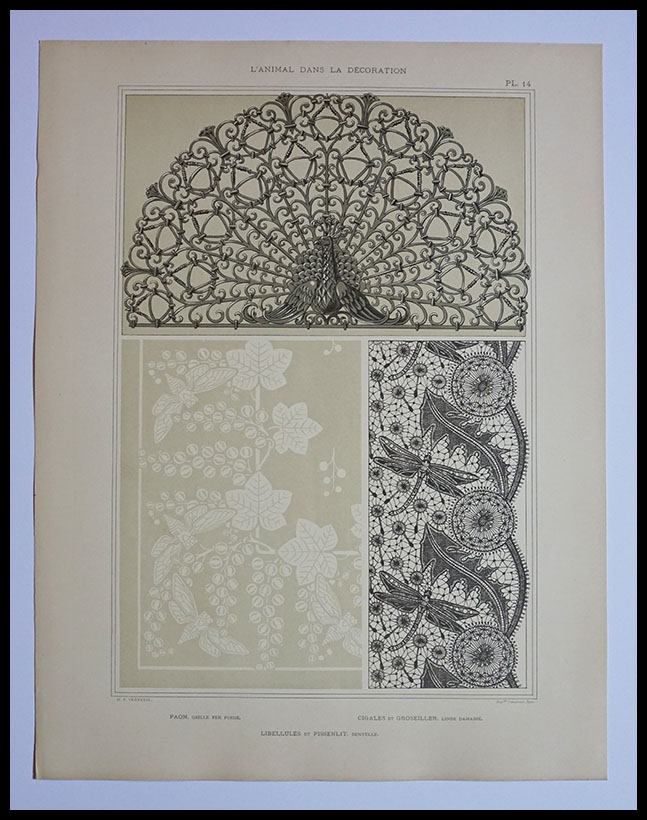 L'Animal de la Decoration,Lithographie,28