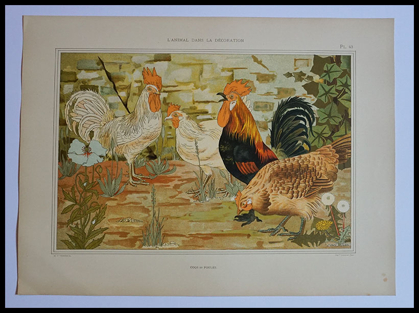 L'Animal de la Decoration,Lithographie,36