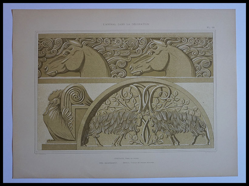 L'Animal de la Decoration,Lithographie,45