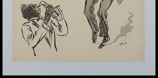 Sem-(Georges-Goursat),Lithographie-gravure-original,Deux-hommes_03