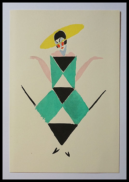 Sonia Delaunay,Tableaux Vivants,Pochoirs,1969,04