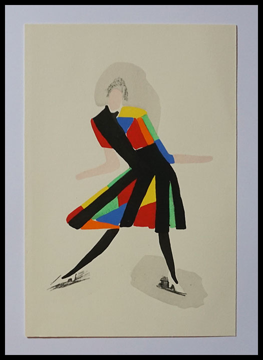 Sonia Delaunay,Tableaux Vivants,Pochoirs,1969,18
