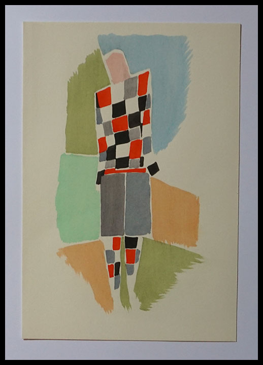 Sonia Delaunay,Tableaux Vivants,Pochoirs,1969,21