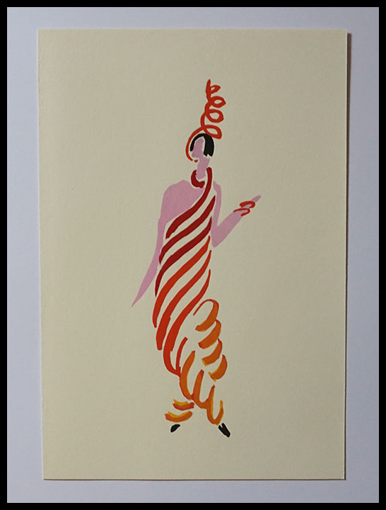 Sonia Delaunay,Tableaux Vivants,Pochoirs,1969,22