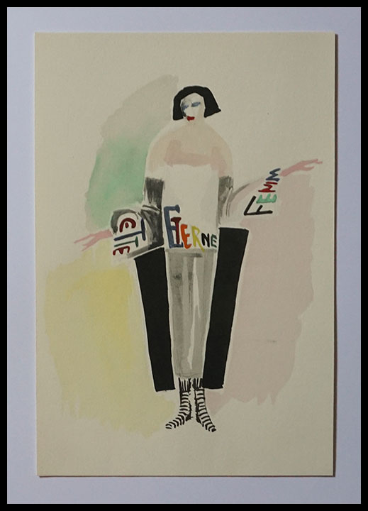 Sonia Delaunay,Tableaux Vivants,Pochoirs,1969,23