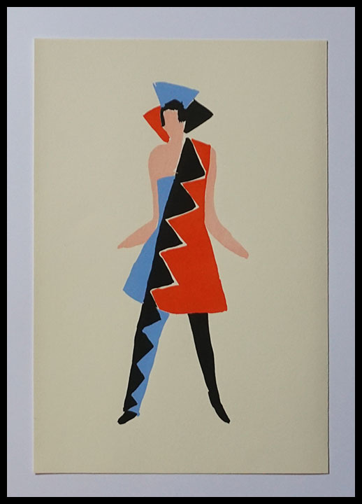 Sonia Delaunay,Tableaux Vivants,Pochoirs,1969,24