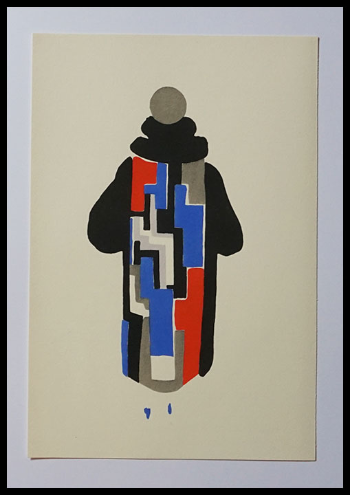 Sonia Delaunay,Tableaux Vivants,Pochoirs,1969,26