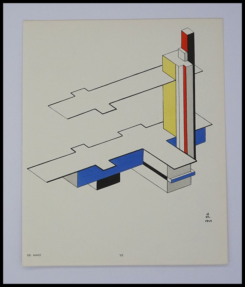Del Marle,Original Lithograph,Lithographie originale