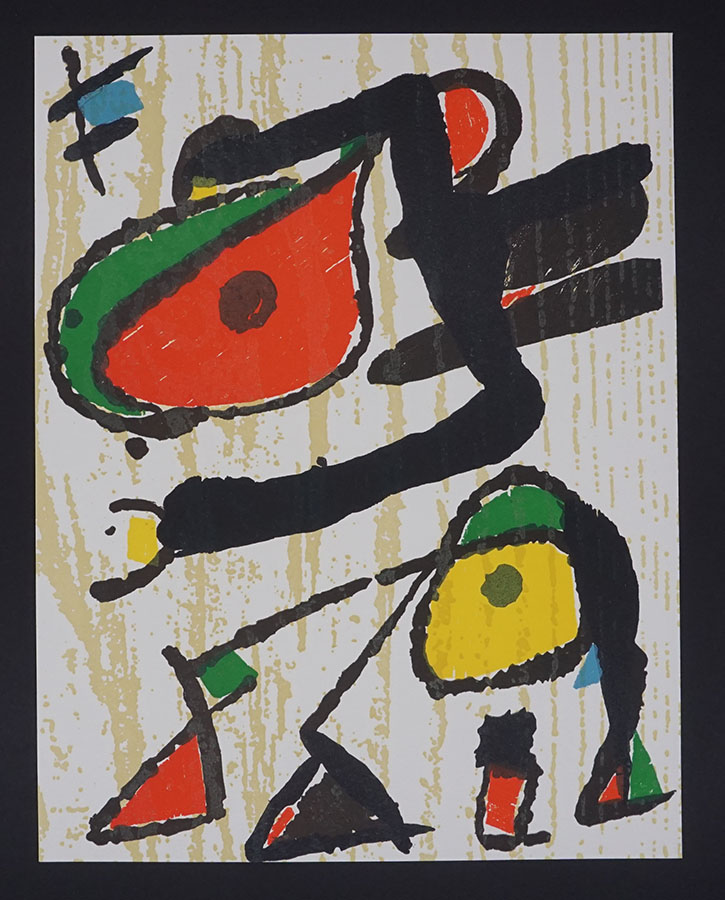 Miro,Lithographie,Original lithograph,14